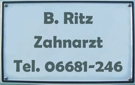 Zahnarzt Ritz